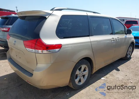 2012 Toyota Sienna Le V6 8 Passenger из США, поврежденный, VIN 5TDKK3DC6CS265791